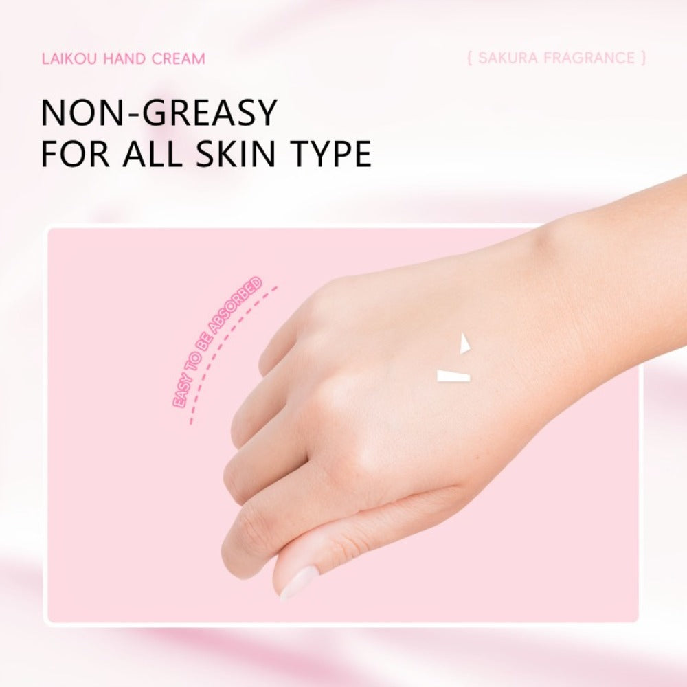 LAIKOU 20pcs Japanese for cherry Blossom Hand Cream, Containing Glycerin And Vitamin C Moisturizing - Lightweight Beige Color, Portable Design - The First Choice For Cherry Blossom Season Gifts, Essential For Travel, Mother'S Day Gift/Mom'S Gift