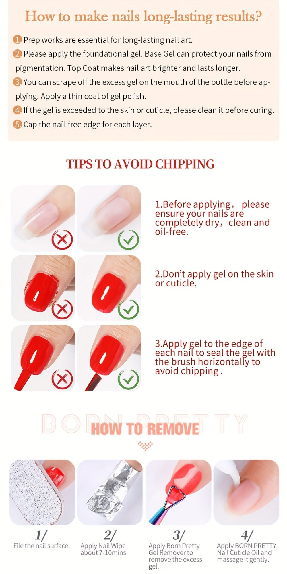 BORN PRETTY Nail Rhinestone Glue 1.01oz 2pcs Gel Nail Glue for Nail Charm 3D Nails Bling Gel for Decoration Nails Gems Nail Supplies