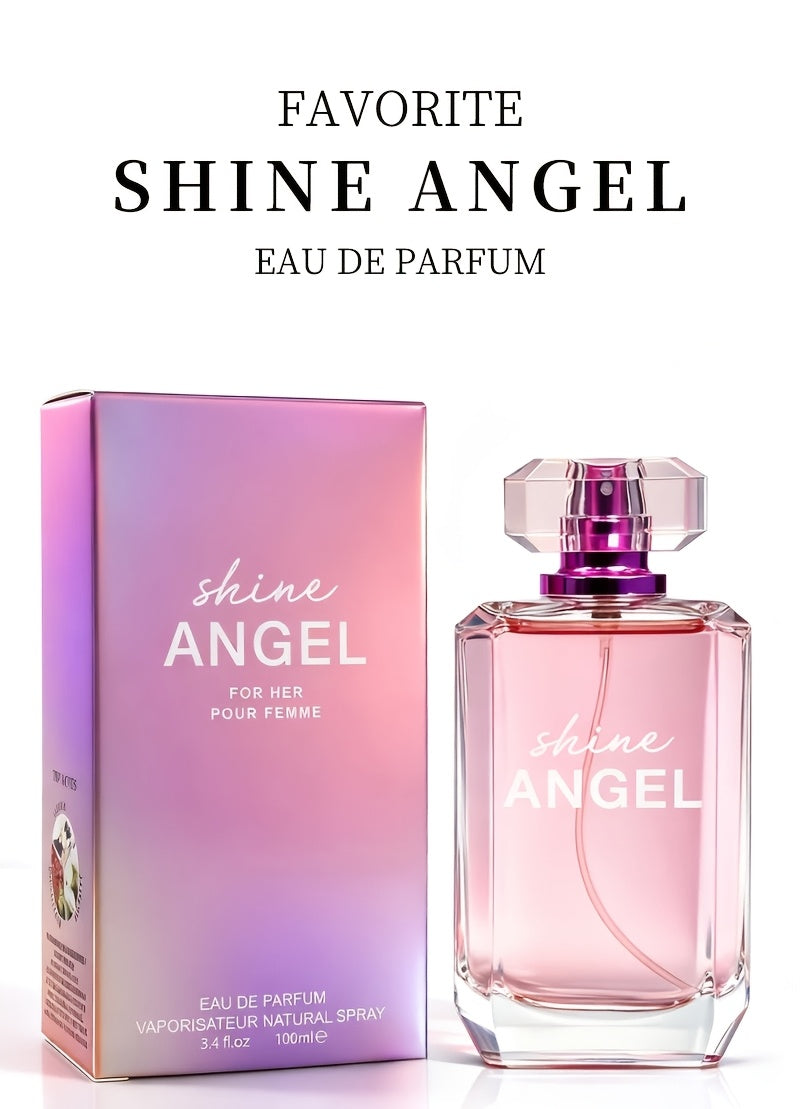 [Gift Giving] 3.4Fl Oz Women's Eau De Parfum Spray, Long-Lasting Fragrance, Notes of Vanilla, Jasmine, Red Berries Flavor, Perfect for Dating, Daily Life, Parties, Gift Giving