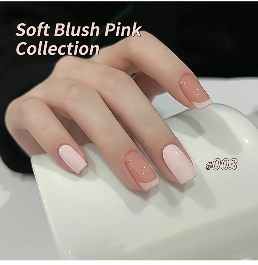 8pcs 0.51oz Gel Nail Polish Set Semi Permanent Gel Polish Kits All for Manicure Kit Soak Off LED Vernis Nail Art DIY Home Salon Gift for Women
