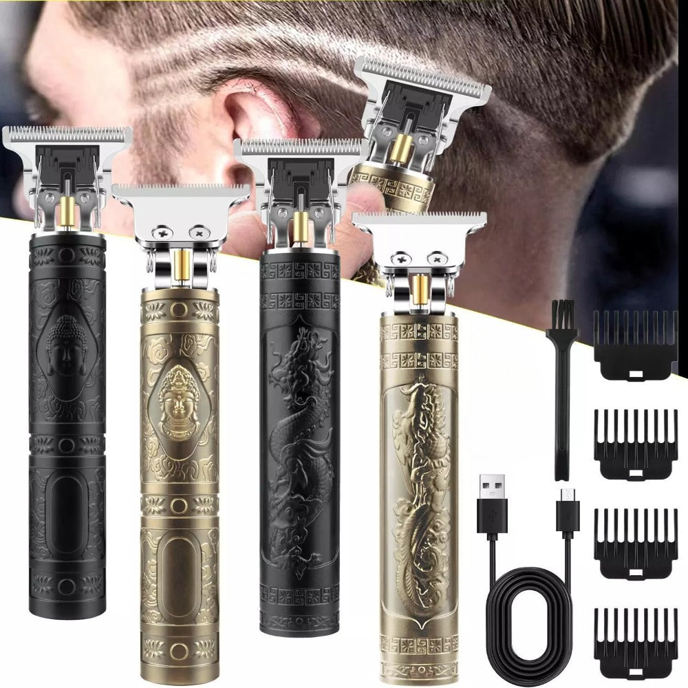 Men'S Professional Cordless Electric Hair Clipper And Beard Trimmer Haircut Kit with USB Charging, Practical And Portable Design, for Father'S Day Valentine'S Day Men'S Gifts