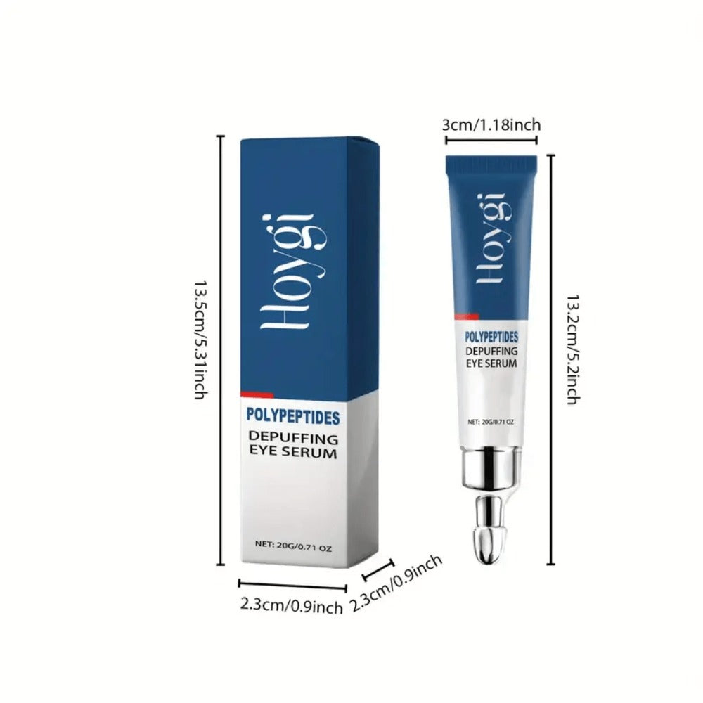 3-Pack Instant Firming And Brightening Eye Cream And Firming Eye Gel: Intensely Moisturizing And Firming, for Puffy Eyes And Dark Circles, Leaving Light Beige Skin Brighter. Suitable for All Skin Types. Ideal Christmas And Holiday Gift