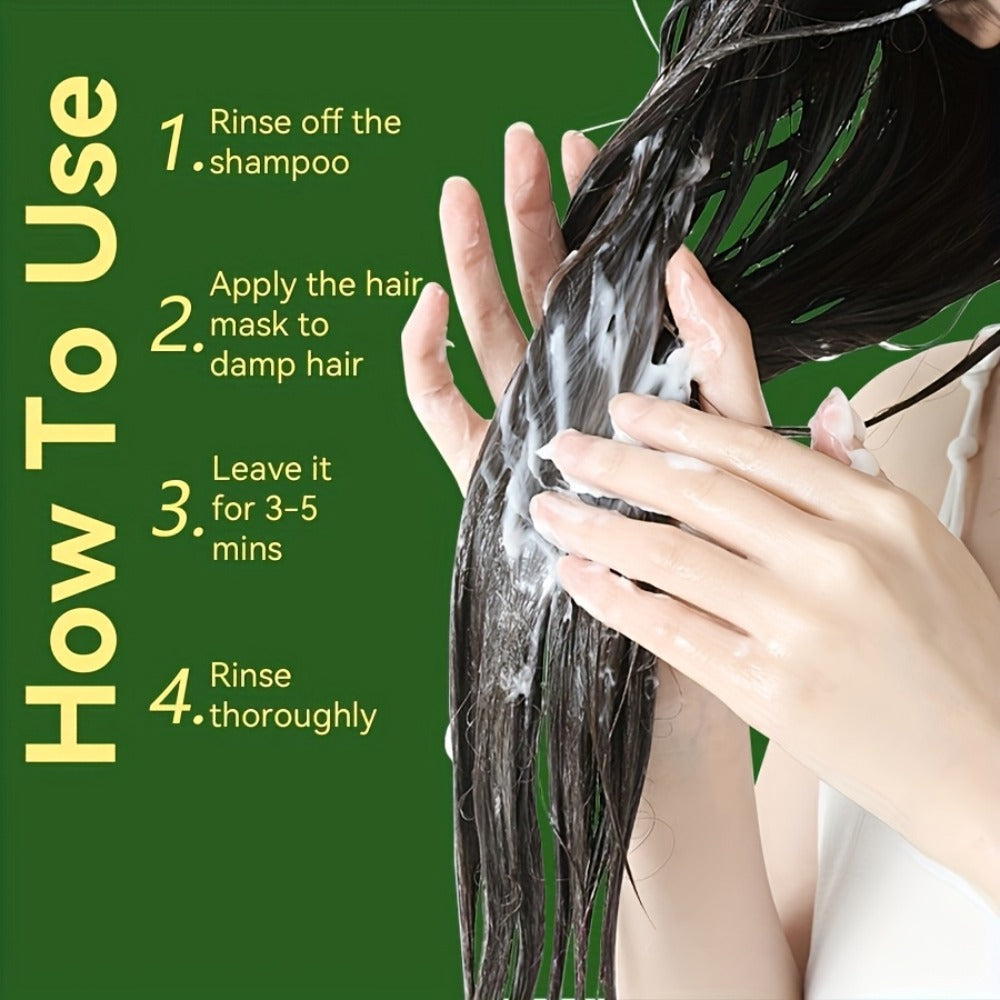 Deep Moisturizing Hair Mask 7-in-1 with Multi-Oil Blend – Lightweight Hair Cream for Dry & Damaged Hair | Nourishing, Fast-Absorbing Treatment | 250g