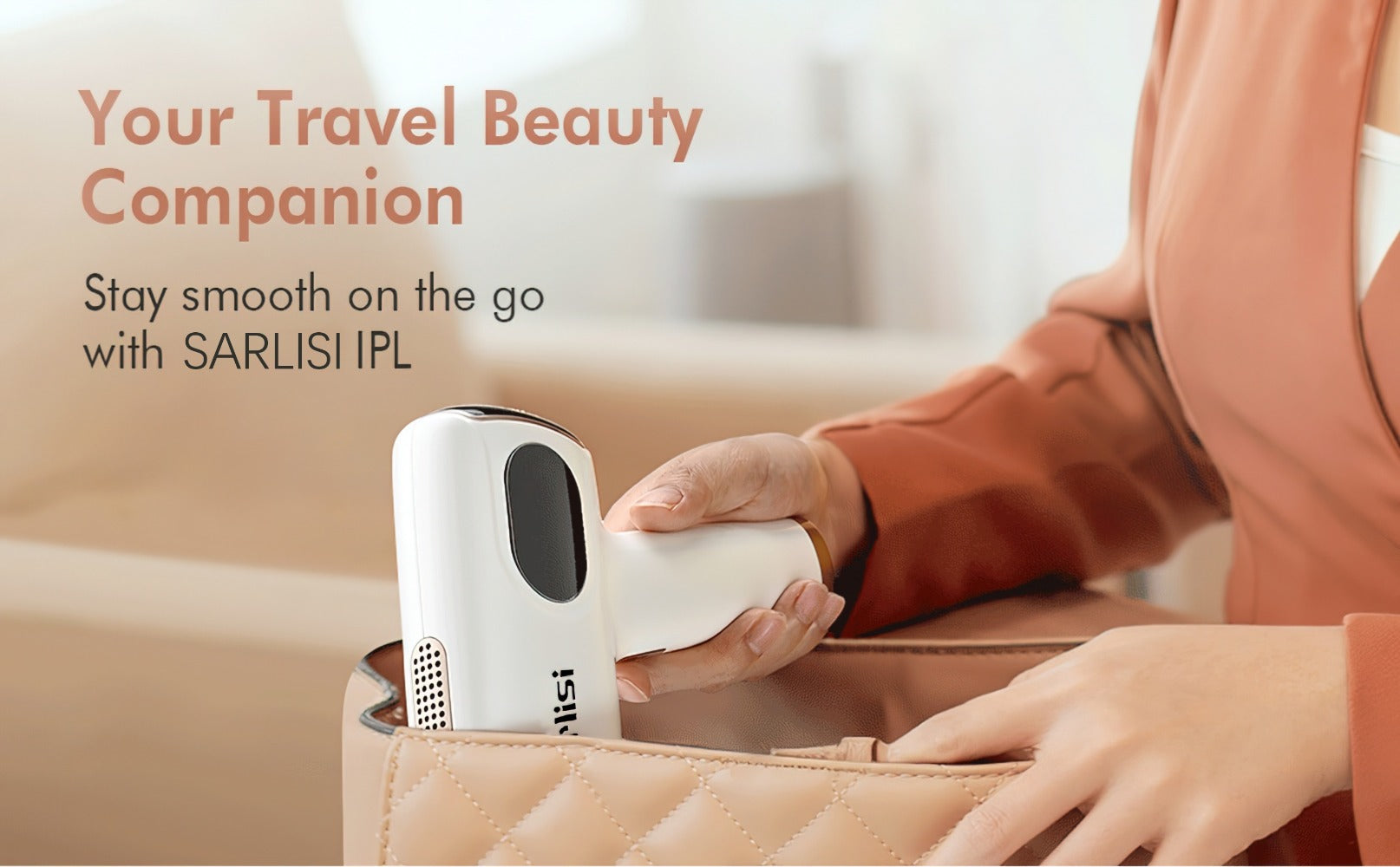 Sarlisi IPL Hair Removal For Women And Men, IPL Device Hair Removal For Nearly Painless & Long-Lasting Results, 9 Modes & Auto Flashing For Fast Full Body Hair Removal From Home