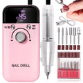 Professional E- for nail Drill 45000 RPM Rechargeable Electric for nail File Kit Portable&Low Noise for nail Drill Manicure Pedicure Tools Polishing Set With for nail Drill Bits Sanding Bands For Nail Salon&Perfect Holiday Gifts For Women