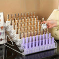 [Nail Polish Display Stand] 4th/7th Floor 1pc Acrylic Formaldehyde-Free Nail Polish Display Stand Organizer for Studio, Gel Polish Holder, Makeup Display Shelf, No Electricity or Battery Needed