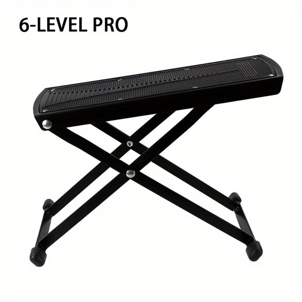 1pc Adjustable 4-Level Portable Footrest Stand for Pedicure, Unscented Nail Care Tool, Non-Slip Surface, Essential Manicure Accessory