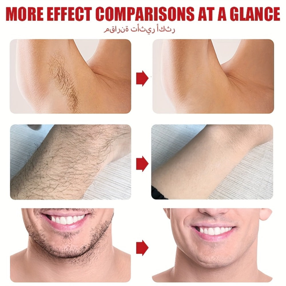 Use Once For, 3-Month Effectiveness, 100g Coconut Hair Removal Cream, Instant Hair Removal, Non Irritating To The Light Beige, Smooth And Residue Free Semi Permanent, Used For Hair Removal On The Face, Lips, Armpits, Legs Arms And Private Areas
