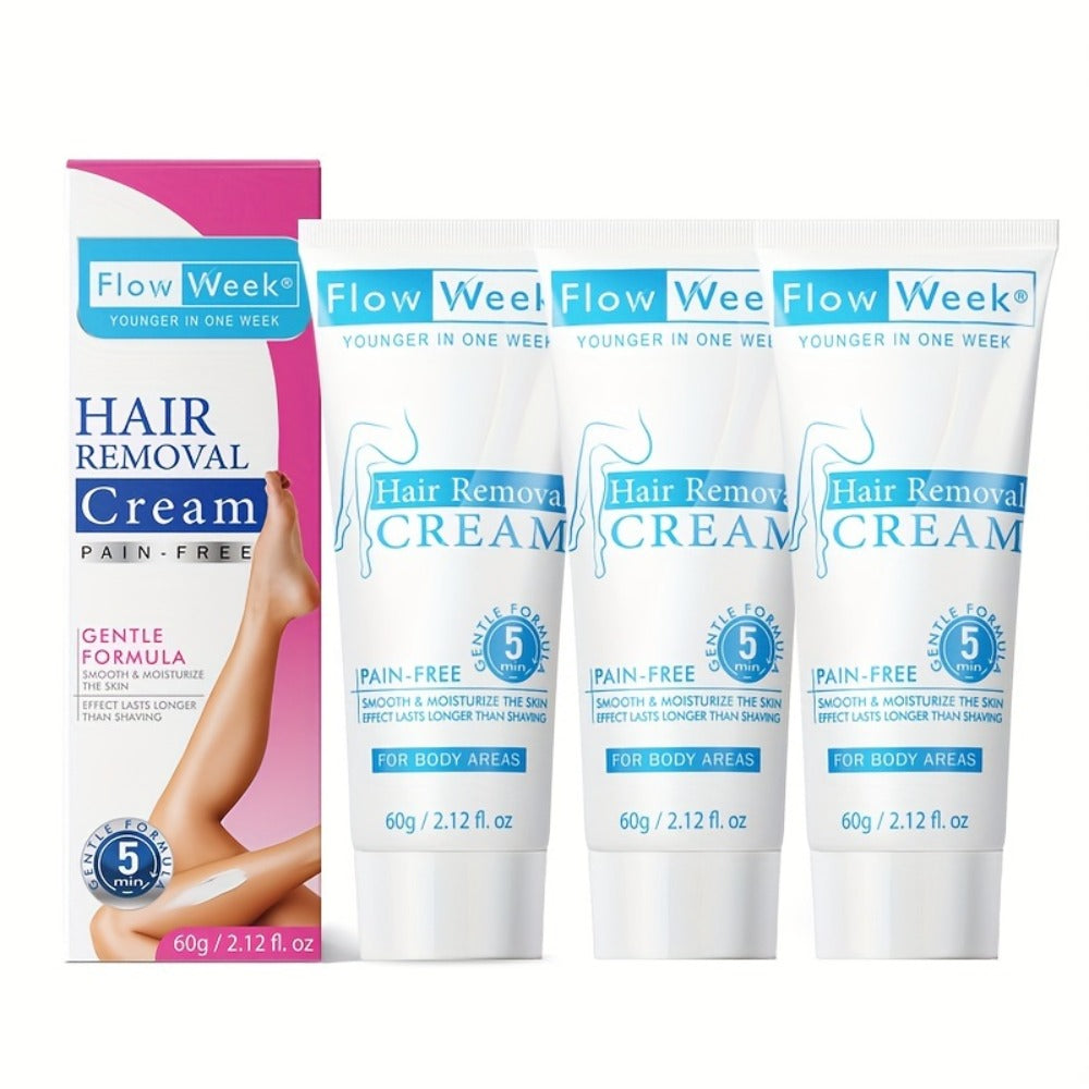 Gentle, Fast-Acting Hair Removal Solution, Suitable for Body, Legs, Arms, And Intimate Areas, Designed for Men, Free from Alcohol