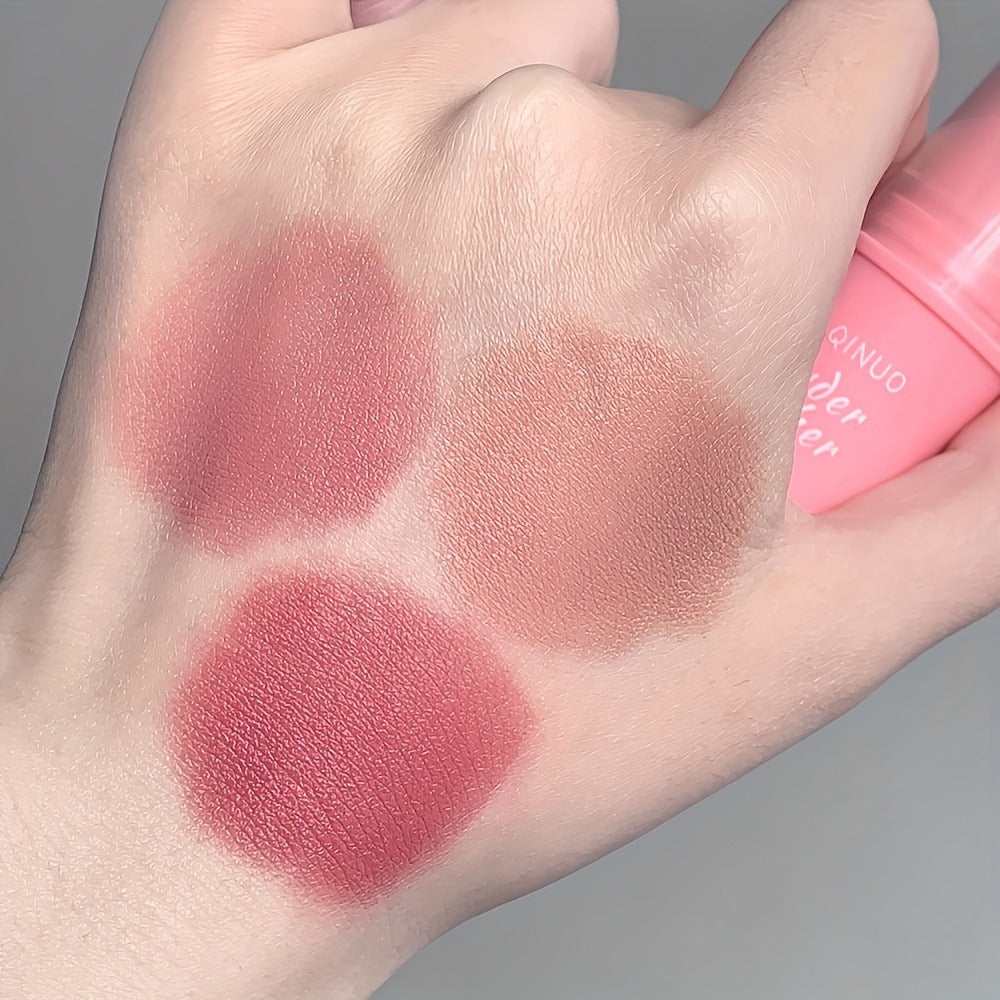 Blush Stick Set — 3-Piece Multifunctional Cream Blusher | Matte & Brightening Formula | Natural Everyday Makeup | Travel-Friendly Compact Design