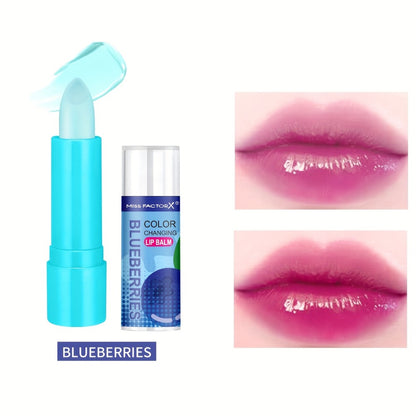 Color Changing Lipstick Set 8 Pcs by Miss Factorx – 12-Hour Long-Lasting, Moisturizing & Anti-Transfer Formula, Charming Mood-Reactive Shades, Perfect Holiday & Birthday Gift