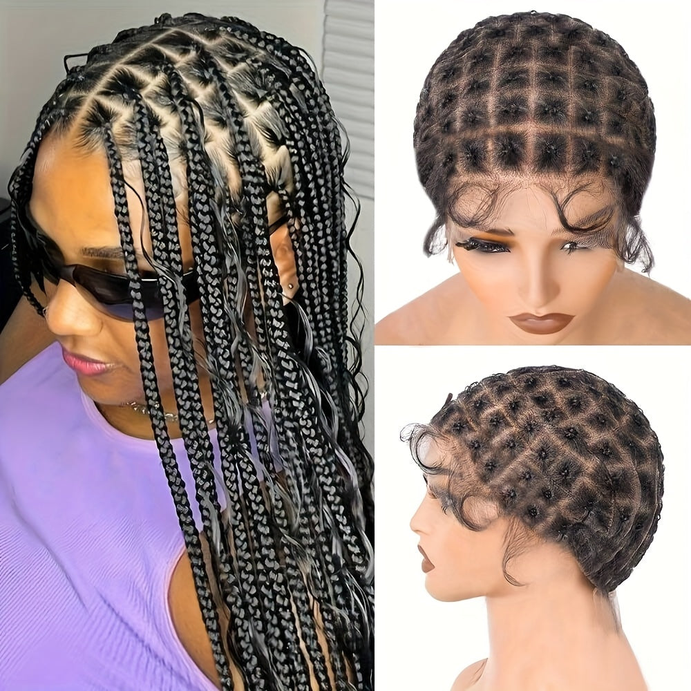 Braided Wig Cap Crochet Wig Cap For Crochet Braids Hair Glueless Double Full Hd Lace Wig Caps For Women