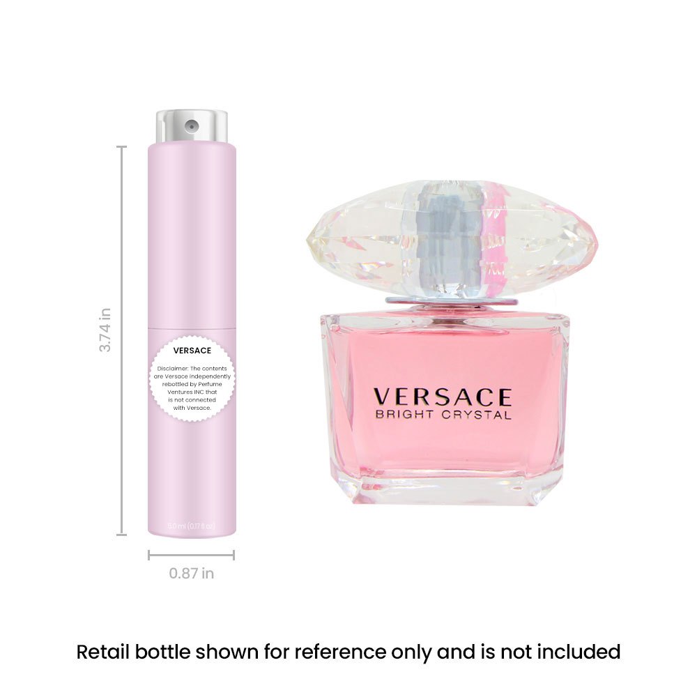 Versace Bright Crystal Perfume for Women - Travel Spray EDT 5ml