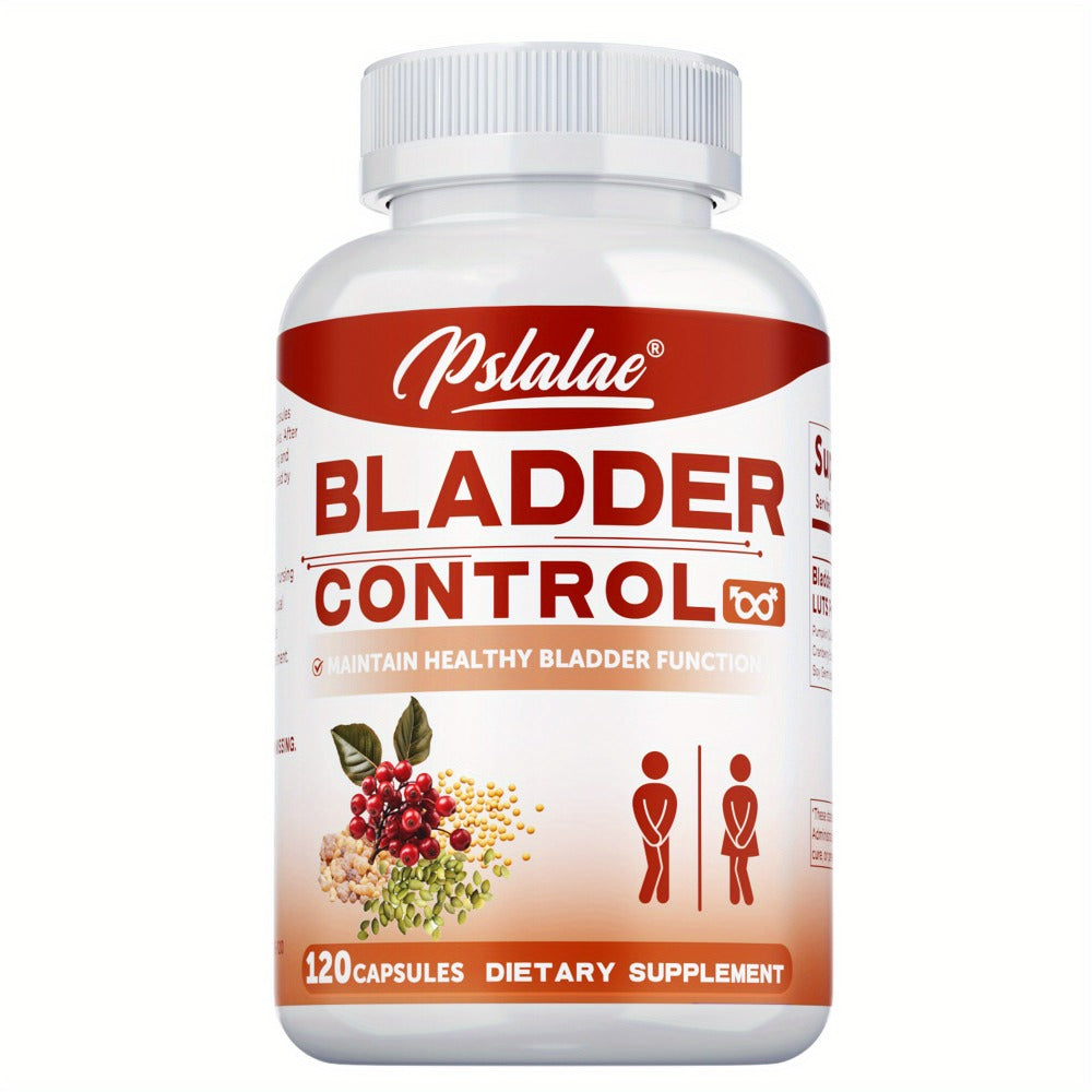 Bladder Control - with Cranberry, Pumpkin Seed, Soy Germ, Supports Urinary Tract Health, Supports A Good Night Sleep, for Women & Men - 120pcs