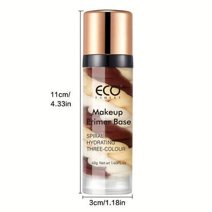 Makeup Primer Face Base – Brightening Pore Minimizer with Squalane, Moisturizing Even Skin Tone, Conceals Imperfections, 2-Pack 40g Cream Primer