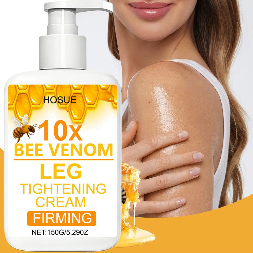 150g Bee Venom Firming Cream, Suitable for Arms, Thighs, And Abdomen, Non-Greasy, Firms And Moisturizes, for All Skin Types, Contains Bee Venom Extract