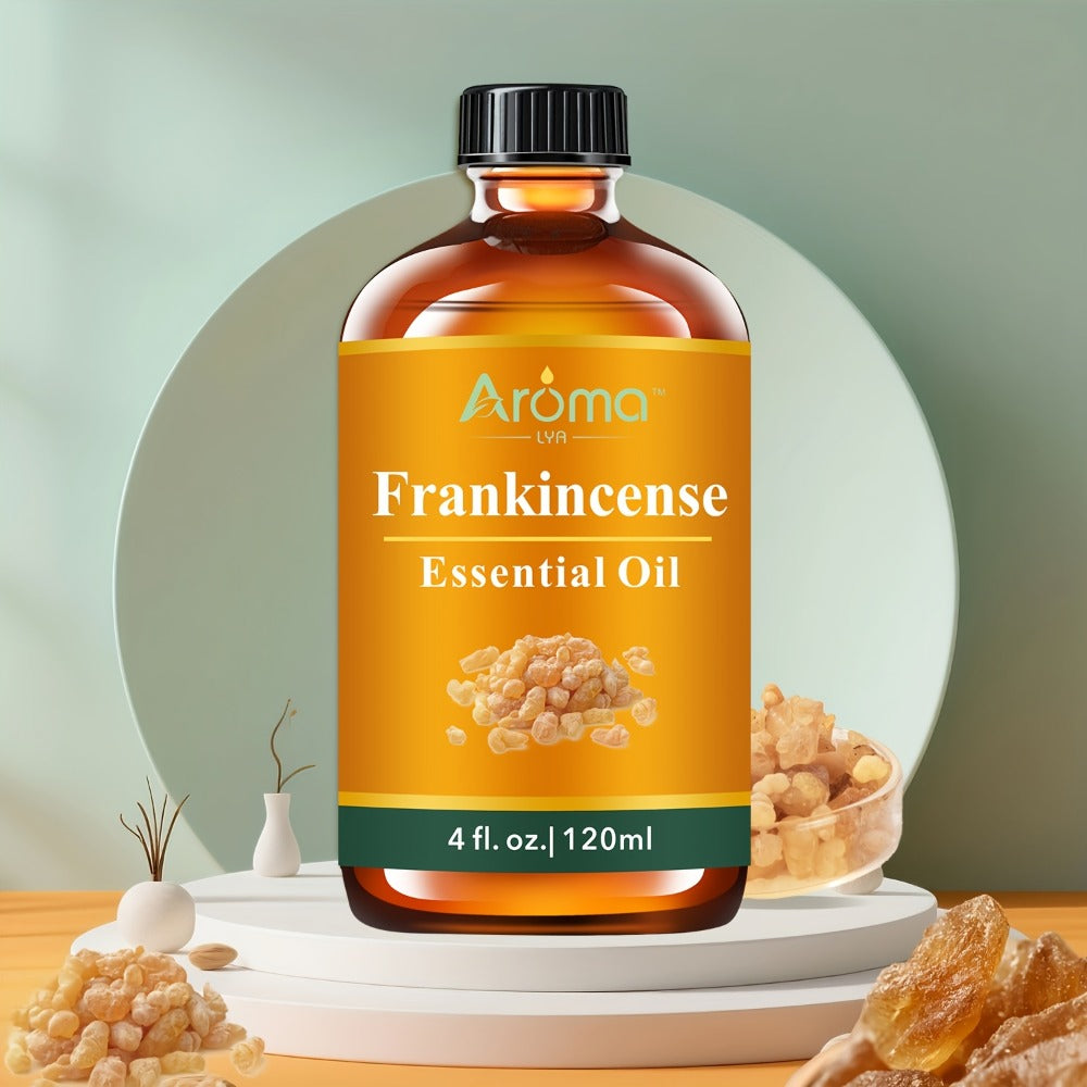 4.06oz Frankincense Essential Oil - Suitable for Humidifiers, Diffusers, Scented Candles, Body Massage - Holiday Surprises - - Unisex - Holiday And Anniversary Gifts for Relatives/ Friends, Valentines Day Gifts for Women