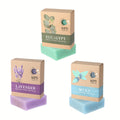 3pcs/6pcs Exfoliating Handmade Soap - 122g Natural Bar Soap With Eucalyptus, Peppermint, Lavender, Mango, Coconut & Shea Butter Essential Oils for Deep Cleansing, Moisturizing Self-Care, Easter Gift Set, Travel Essential-Local Warehouse
