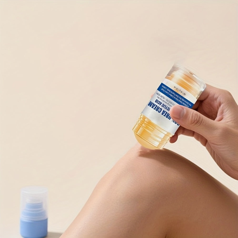 Salicylic Acid Foot Cream 40g, Foot Cream Foot Care Cream, Suitable for Cracked Feet, Knees, Elbows, Hands - Heel Cream Stick Aloe Vera, Beeswax, Urea Foot Cream Smooth Skin, Unisex (2 Bottles)