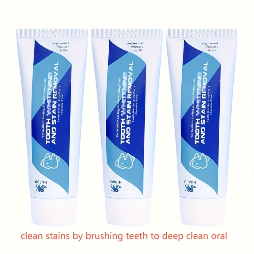 Whitening And Cleaning Toothpaste, 1/2/3/4/8-piece Set, Deep Cleaning Oral Care Whitening Teeth, Suitable For Family And Travel, Suitable For Both Men And Women, Easy To Carry, Fresh Mint Flavor