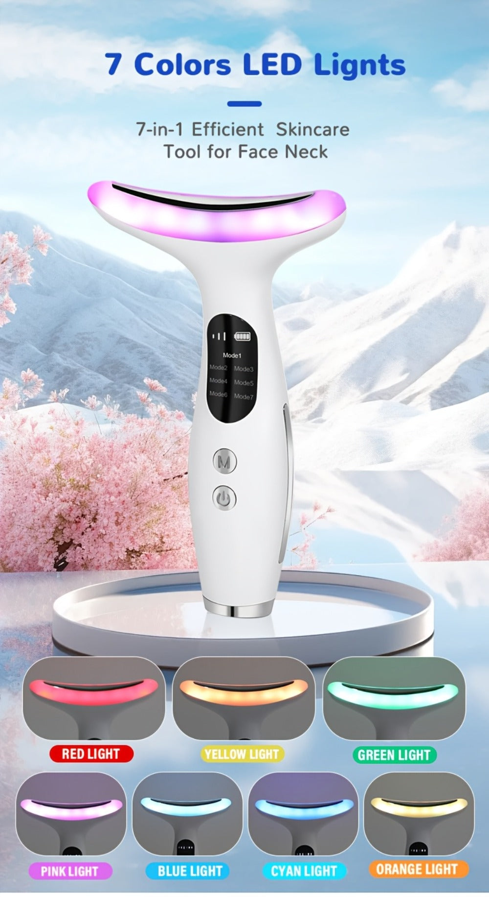 Rechargeable Vibrating Massager, Suitable for Face and Neck - USB Charging, Lithium Battery, Adjustable Strength Skincare Tool, Ideal Gift for Women, Neck Massage Device, Modern Beauty Equipment, Durable Skincare Device, Vibrating Face Massager, Eye Massa