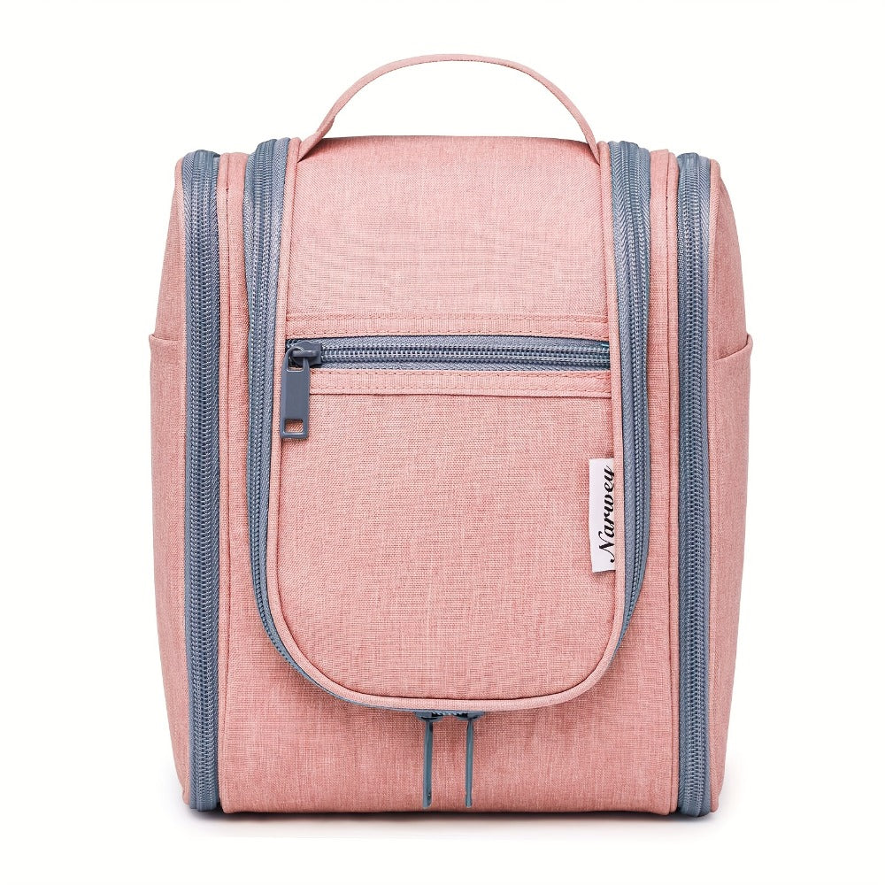 Travel Bag for Toiletries Cosmetic Bags for Women Hanging Toiletry Bag Multi-compartment Makeup Bag Organizer Bag for Essentials Accessories Makeup Bag for Cruise Essential Items Christmas Gift