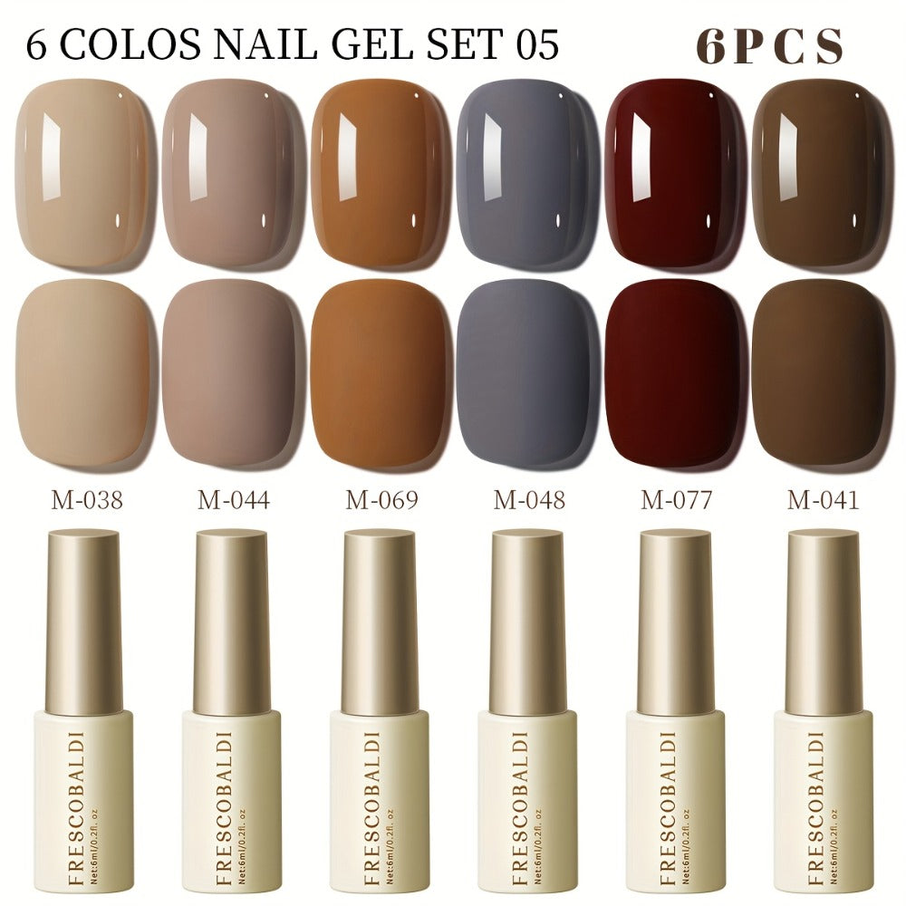 Nail Art New Nail Polish Glue Popular Color Solid Color Leveling Daily Nail Salon Set