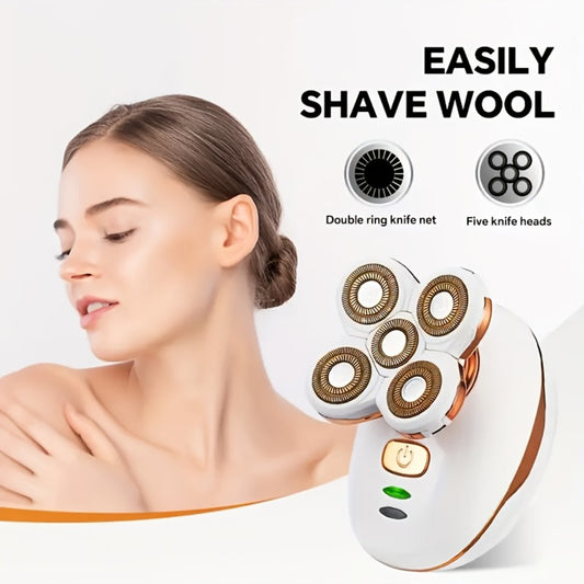 Electric Shaver for Women, Bikini Leg Public Hair Portable, Painless Hair Removal Machine for Women, Women's Electric Shaver, Bikini Trimmer, Cordless Hair Removal Shaver for Legs, Armpits, Face