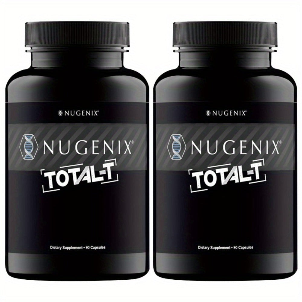 2 Bottles - Total-T - Men'S Health, Improved Mood - with L-Citrulline, Fenugreek, Vitamin B6