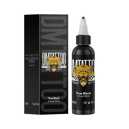 Tattoo Ink Solid Color 4.06oz Professional DM Advanced Formula Triple Black True Black Bright White Fire Red Royal Blue Canary Yellow Leaf Green Outline Ink