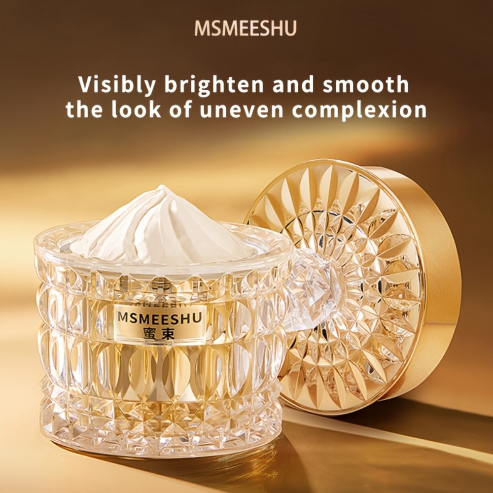 A Beauty-Enhancing Firming Cream That Provides Deep Hydration, Enriched with Collagen, Ginseng, Reishi Mushroom, Milk, Pearls, And Allantoin. It Brightens The Skin And Signs of Aging, Suitable for Both Men And Women, Making It a Perfect Holiday Gift