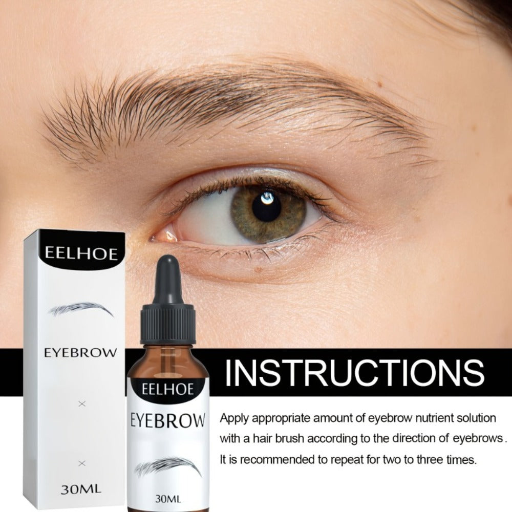 2pcs Eyelash & Eyebrow Serum For Thicker, Fuller, Slender Lashes & Brows | Curling Effect - Lower/Upper Eyelashes, Hairline, 0.34oz/Pc, Unscented, All Skin Types
