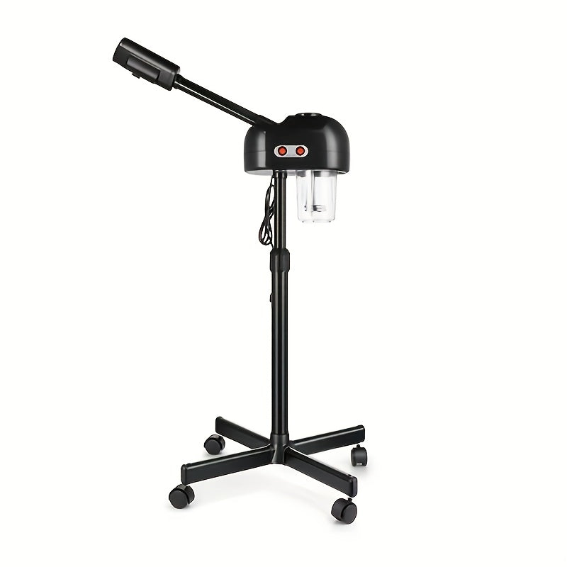 Professional Facial Steamer on Wheels Hot Ozone Face Steamer for Facial, Standing Esthetician Steamer for Salon Beauty And Spa, Mist Face Steamer for Facial Skin Care
