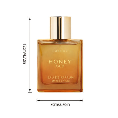 Arabian Oud Perfume Set Honey Oud & Date EDP 50ml Long Lasting Warm Amber Woody Oriental Fragrance for Women Men Unisex Gift
