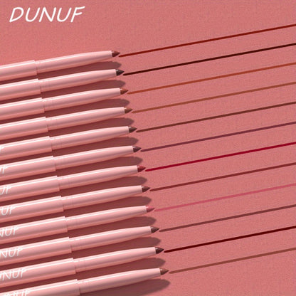Lip Liner and Lipstick Set 12pcs Matte Waterproof Long Lasting Easy Apply Lip Pencil Lip Color Kit for Women Holiday Gift
