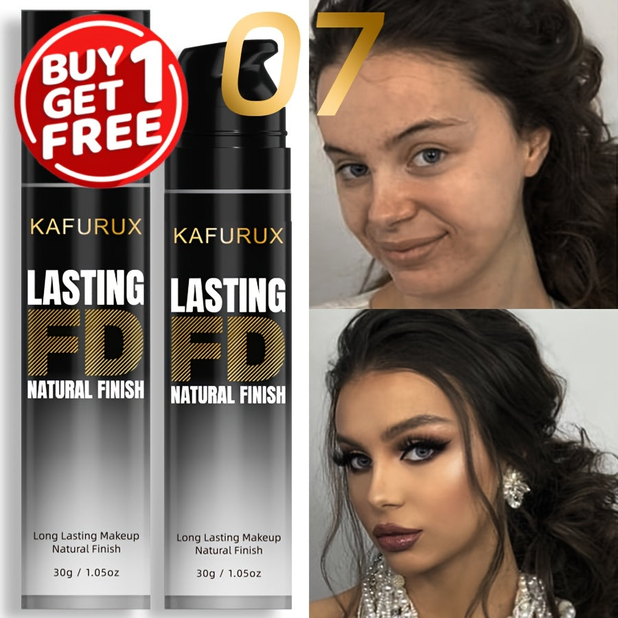 Liquid Foundation 2pcs Full Coverage Concealer Makeup for Women Light Texture Buildable Formula Evens Skin Tone All Skin Types Face Foundation Set