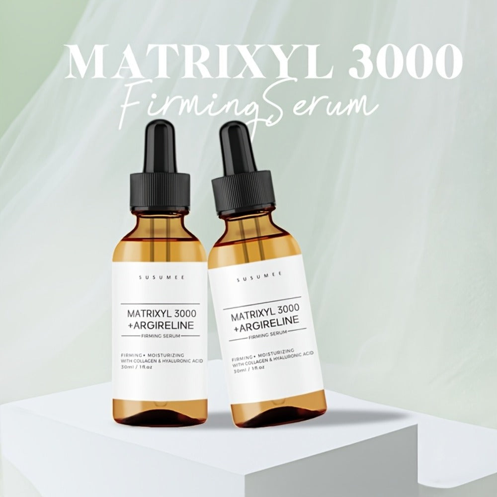 SUSUMEE Matrixyl 3000 + Argireline Firming Serum, with Collagen, Hyaluronic Acid & Peptides -Firming & Moisturizing, Alcohol-Free, 1.01oz/1fl. Oz
