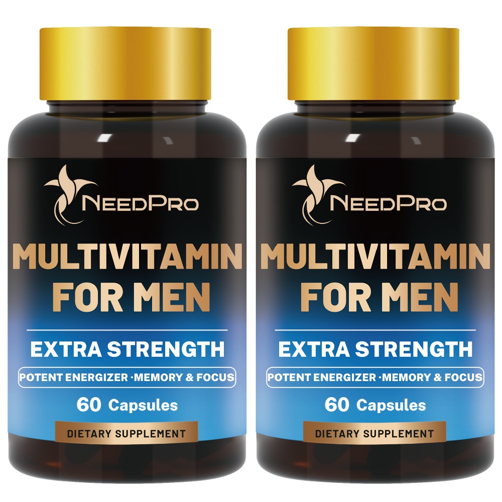 120 Capsules Men'S Vitamin, Rich in Vitamin C, Vitamin A, Vitamin D, Vitamin B6, Folic Acid, Zinc, Biotin, Vitamin B12, Exercise - Healthy Supplement