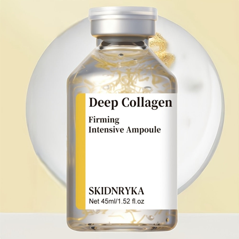 Collagen Hyaluronic Acid Face Serum with Niacinamide - Fast Absorbing Firming Brightening Moisturizing Facial Serum for All Skin Types Holiday Gift 1.52 oz