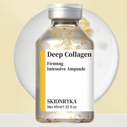 Collagen Hyaluronic Acid Face Serum with Niacinamide - Fast Absorbing Firming Brightening Moisturizing Facial Serum for All Skin Types Holiday Gift 1.52 oz