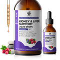27-In-1 Complex Kidney And Liver Support Drops - Alcohol-Free, Made from a Variety of Natural Herbs Carefully Selected Ingredients, Support Liver Health, Balanced Health, 1/2/3Bottles