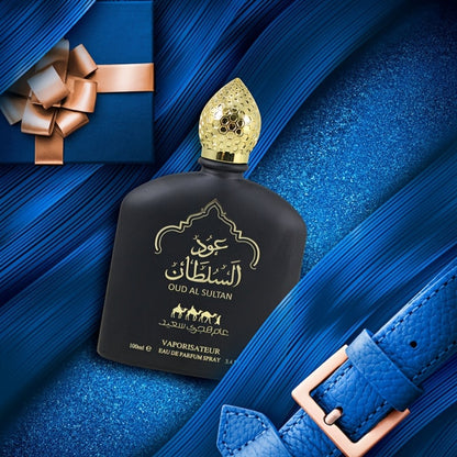 Men's Cologne Arabic Dubai Oud Eau de Parfum — Long Lasting Woody Floral Fruity Fragrance 3.38 oz | Middle Eastern Scent for Date Night, Office & Gifting