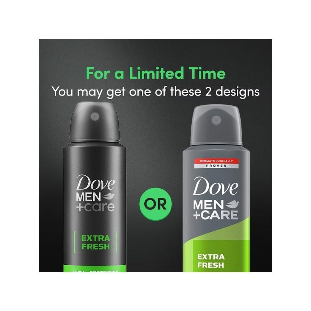 Dove Go Fresh Extra Fresh Deodorant Spray 150ml / 5oz Long-Lasting Dry Comfort Body Spray for Women Quick Dry Aerosol Light Fresh Scent Daily Underarm Care Smooth Skin Feel 48 Hour Protection Inspired Freshness Gentle Care Everyday Confidence Travel Frien