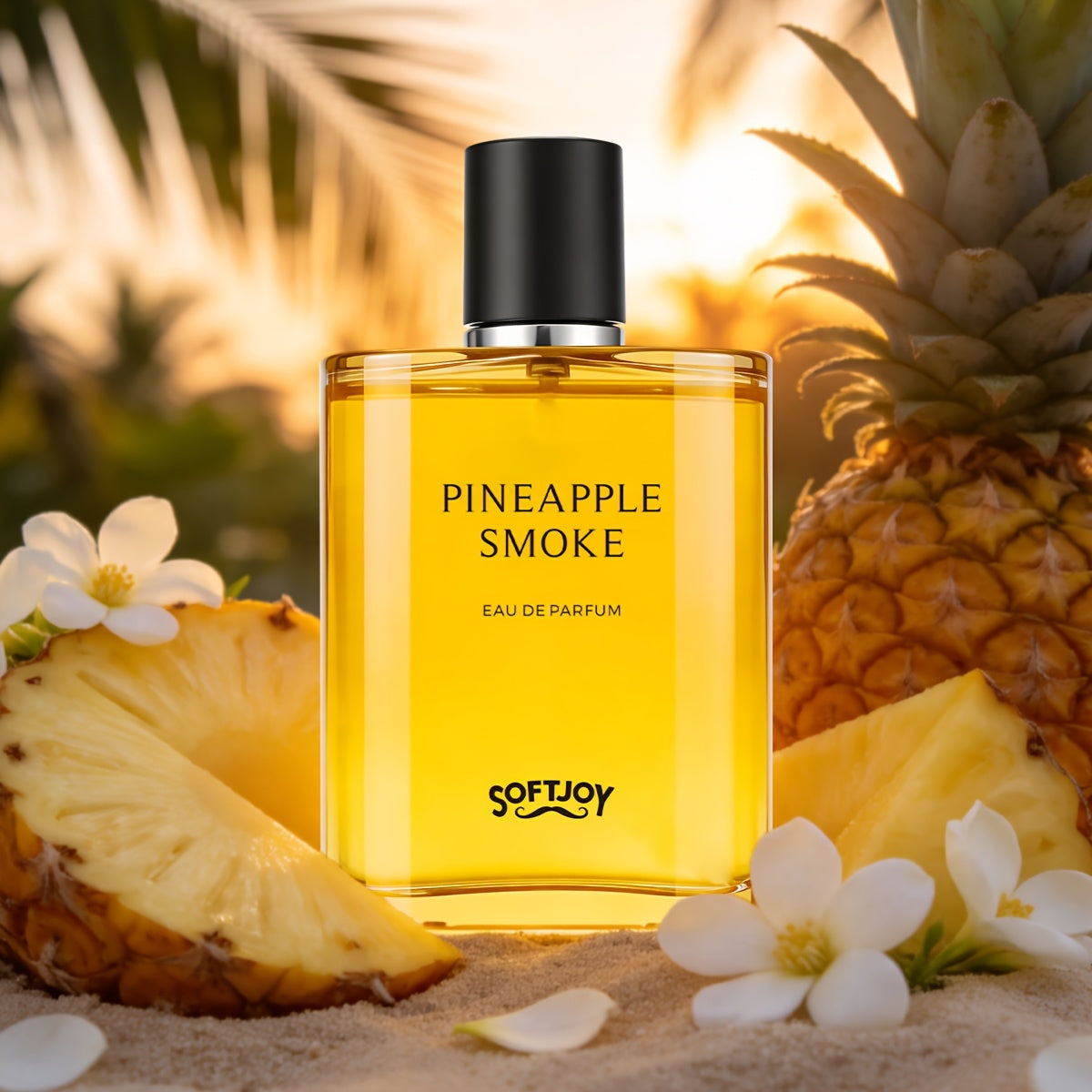 3.04oz Pineapple Smoky Eau De Parfum Men Perfume | Woody Cologne Fragrance with Pineapple, Blackcurrant, Vanilla, Birch And Ambergris, Fresh Smoky Scent Cologne - Masculine, Sophisticated, Best for Date Night, Office, Parties, Father's Day Gifts