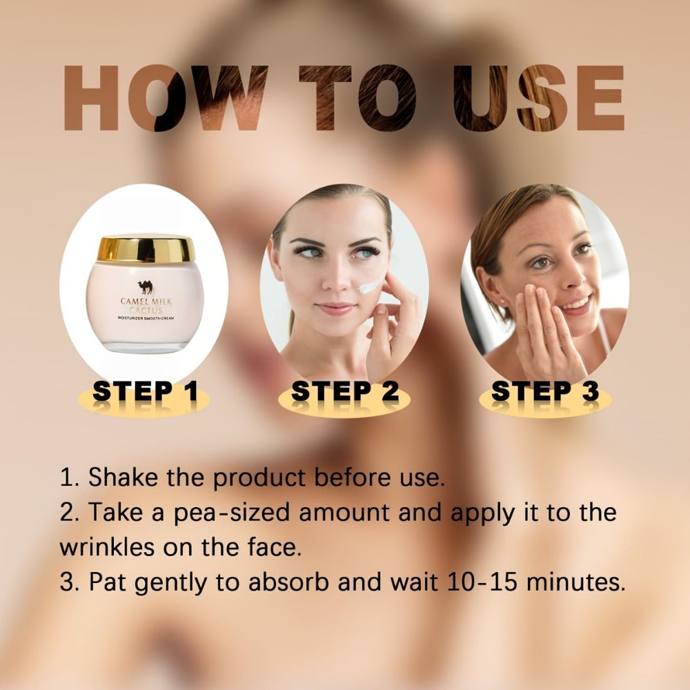 Camel Milk Moisturizing Face Cream, Retinol Essence Night Cream Containing Nicotinamide - A Compact And Moisturizing Face Cream Suitable for All Skin, Rich In Shea Butter And Vitamin E, Nourishing Formula, The Best Gifts for Halloween And Christmas