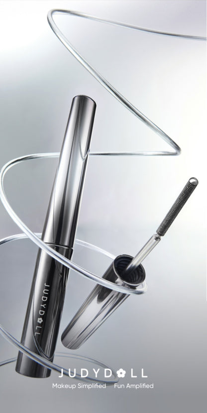 3D Curling Mascara — Volumizing, Waterproof & Smudge-Proof Eyelash Wand, Long-Lasting Nourishing Formula, Suitable for All Eye Types, Korean Makeup Style, Black & Brown, Curling & Precision Design