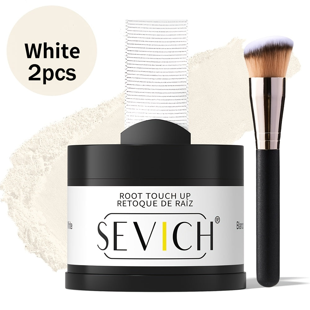 Sevich Hairline Powder, Hairline Concealer And Volumizing Powder for All Hair Types, Root Touch Up And Cover Up