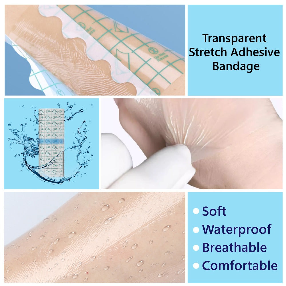 Neebol Tattoo Bandage Is a Clear, Waterproof Tape Designed to Protect Tattoos. This Second Skin Wrap Is Essential for, Providing a Transparent Film Dressing That Keeps Your Ink Safe And Secure