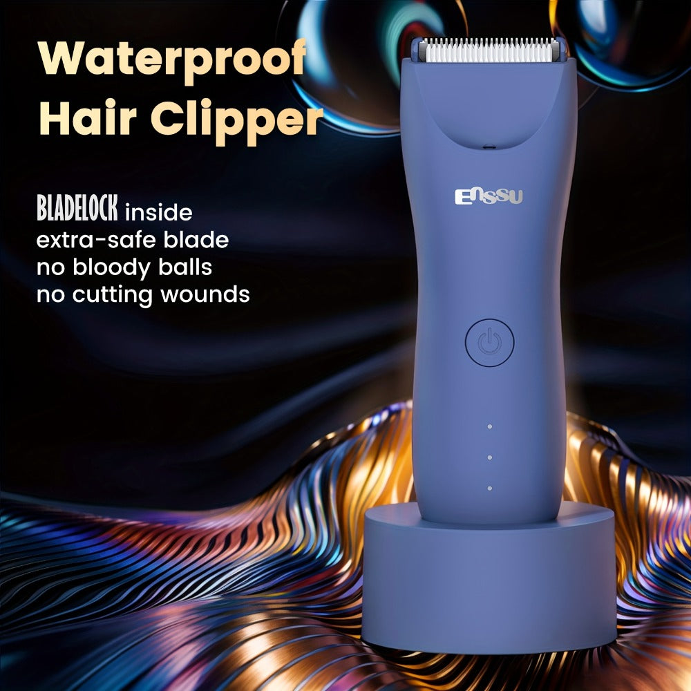 Professional Body Hair Trimmer, Men's Groin And Body Hair Trimmer, Electric Ball Shaver, Replaceable Ceramic Blade Beautician, Replacement Blade.Beauty Clipper for Men, Bikini Trimmer for Women, The Best Gift for Loved Ones
