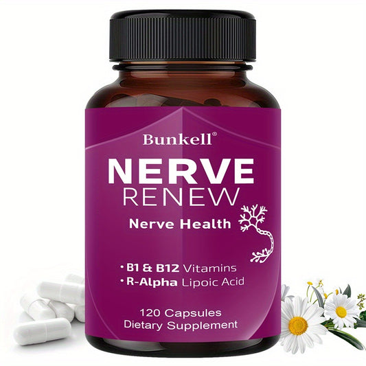 Neurohealth Supplement - Contains Vitamins B1 And B12 - Premium Formula For Men And Women - 120 Capsules